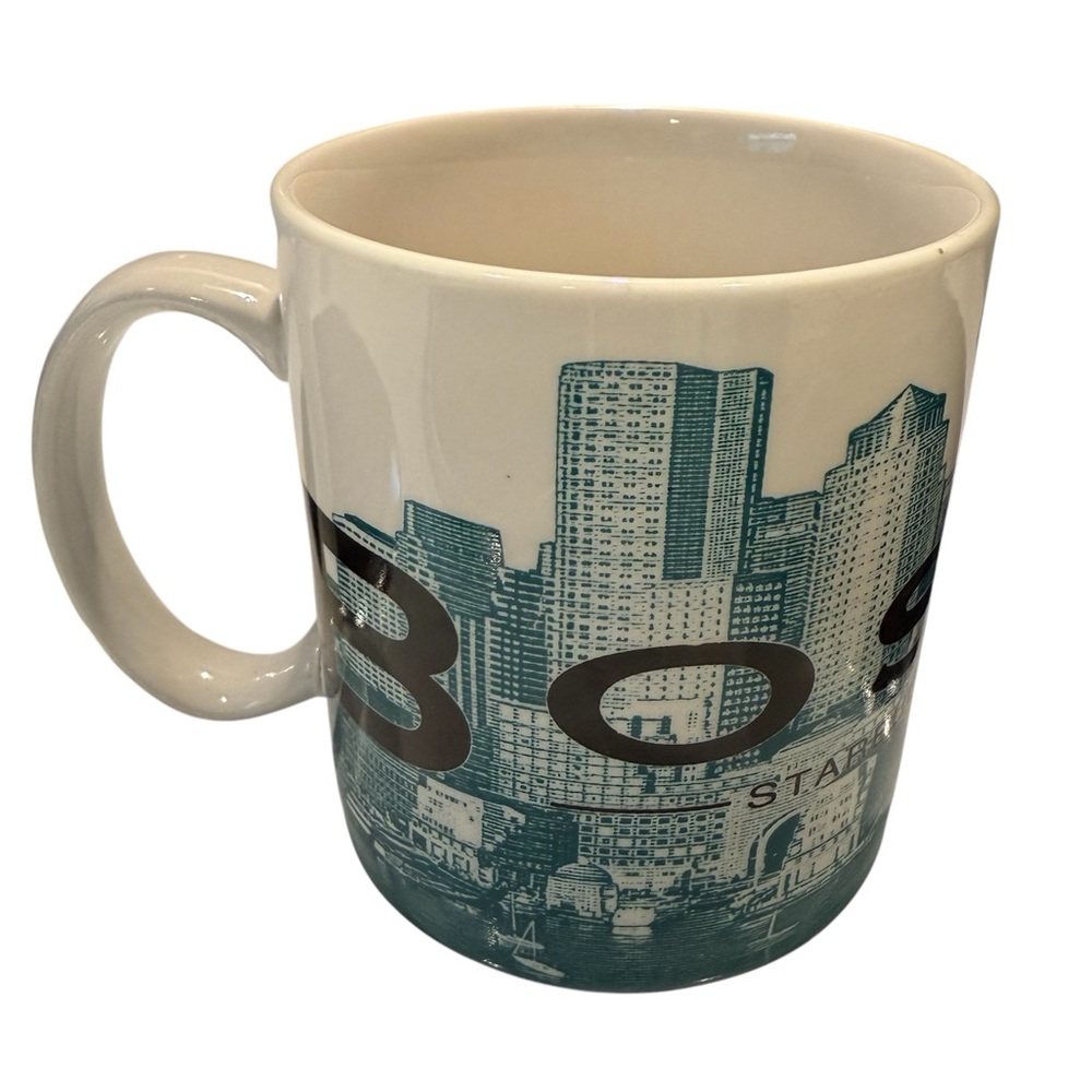 2002 Starbucks Barista Skyline Series One Mug Boston‎ Beantown Collector